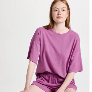NEW Beyond Yoga sweat set boyfriend oversized t-shirt